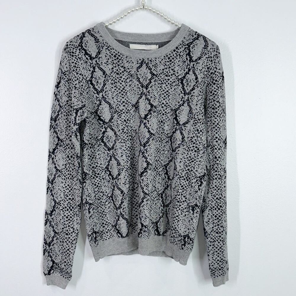 One grey day Los Angeles cashmere blend sweater size XS